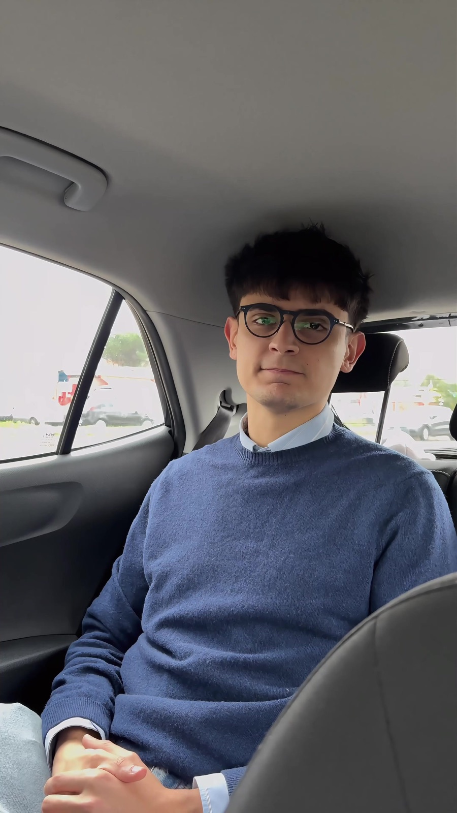 Fotogramma di un TikTok dell’Autoscuola Casal de Pazzi sulle domande dell’esame pratico